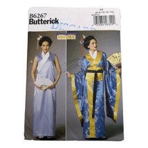 Butterick B6267 Making History Kimono Sz 6 8 10 12 14  Costume Pattern Uncut - $15.95
