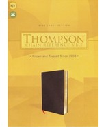 KJV KJB Thompson Chain-Reference Bible--bonded leather, black - £54.55 GBP