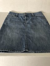 New York &amp; Company Women&#39;s Skirt Light Blue Denim Size 2 - $6.93