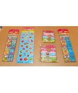 Shopkins Party Set 24ea Stickers 6ea Bracelets &amp; 16ea Pencils 164V   - $10.27 CAD