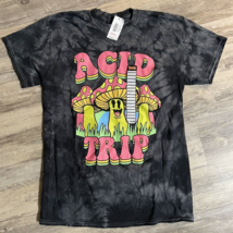 Acid Trip Graphic Tee Spencer&#39;s Size Medium NWT Colorful Mushrooms - £15.42 GBP