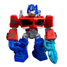 Playskool Heroes Transformers Rescue Bots 3.5” Optimus Prime Imaginext F... - £6.07 GBP
