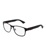 GUCCI GG0013O 001 Black 55mm Eyeglasses New Authentic - $246.96