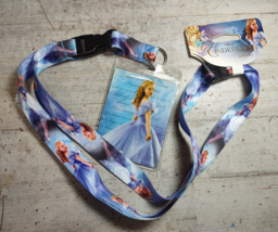 Disney Cinderella Live Action Lanyard Card Holder Pass Pouch High IncenCity NEW - £3.81 GBP