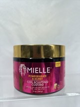 Mielle Pomegranate &amp; Honey Coil Sculpting Custard Curly Hair 12oz COMBINE SHIP - £8.78 GBP