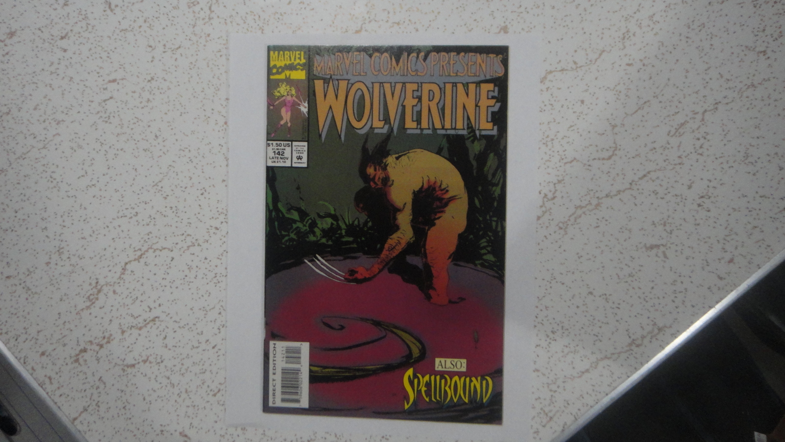 Primary image for Marvel Comics Presents Wolverine + Spellbound/Ghost Rider + Foreigner #142. LooK