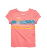 Epic Threads Toddler Girls 2T Coral Shells Pink Sunset Print TShirt Top NWT - £6.73 GBP