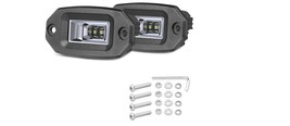 2x 20W Flood LED Light Pods Flush Mount Off Road Work Light for Car Truc... - £31.96 GBP