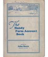 JOHN DEERE TRACTOR CO. Handy Farm Account Book 1940-41 Calendar On Back ... - €4,26 EUR