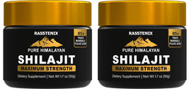 2 Shilajit Pure Himalayan Organic Shilajit Resin - High Potency Pure Shilajit - £22.86 GBP