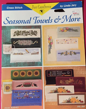 Seasonal Towels &amp; More Cross Stitch Design Book - £5.21 GBP