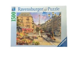 New Ravensburger Vintage Paris 1500 Piece Puzzle Premium Puzzle No. 1630... - $34.20
