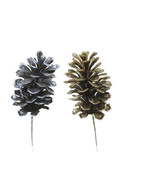Pick Mini Pinecone Pe Brown Gold 9 Inches Window Box - €13,72 EUR