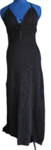 Guess Women&#39;s Black Crochet Halter Maxi Dress  Size XS - £31.31 GBP