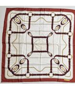 CARTIER SQUARE SILK SCARF MULTICOLOR MADE IN FRANCE NEW - $246.51