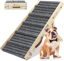 Dog Ramp For Bed 39.4 Long Do Folding Pet Ramps For Small Medium Large D... - £50.18 GBP