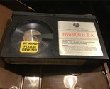 Betamax Invasion U.S.A. 1985 Chuck Norris, Richard Lynch BROWN CASE, NO ... - $6.00