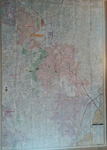 Marietta Cobb County GA Laminated Wall Map (K) - £36.60 GBP
