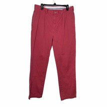 Polo Ralph Lauren Mens Pants Classic Fit Straight Leg Pleated Chino Red ... - $28.21