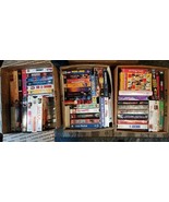 VHS Lot Collection 100+ Titles Mixed Condition Working Hits Classics Act... - $24.75