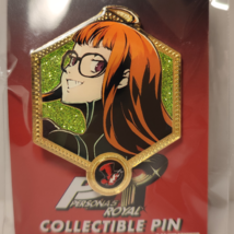 Persona 5 Futaba Sakura Golden Series Enamel Pin Full Color Official Collectible - £11.36 GBP