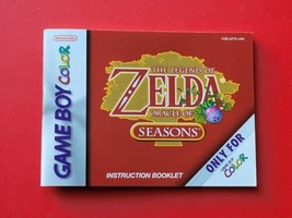 Zelda Oracle of Ages Nintendo Game Boy Color Manual No Games or Boxes - £25.72 GBP
