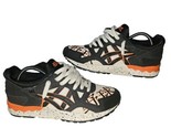 ASICS TIGER GEL LYTE V CREAM BLACK ORANGE RUNNING SHOES MEN&#39; 10 - $38.00