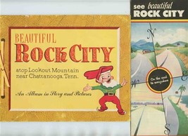 Rock City Lookout Mountain Chattanooga Tennessee Brochure &amp; Booklet 1950&#39;s - £21.62 GBP