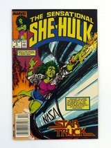 Sensational She-Hulk #6 Marvel Comics Star Truck Newsstand Edition NM 1989 - £4.67 GBP