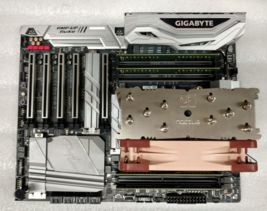 Gigabyte X299 Designaire Motherboard w/ i9-9820X * 64GB Ram * Heat-Sink - $643.50