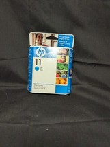 HP 11 Cyan Ink Cartridge Genuine HP 2007 Packaging - $7.70