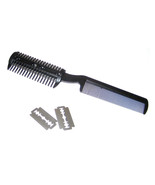 2 pack Pet Hair Trimmer Manual With Comb &amp; Extra Blades Dog Cat  Grooming - £6.96 GBP