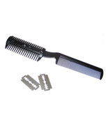 2 pack Pet Hair Trimmer Manual With Comb &amp; Extra Blades Dog Cat  Grooming - £6.63 GBP