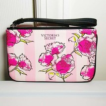 Victoria&#39;s Secret Pink Floral Flower Case Wristlet Wallet Ne W Tags - £16.63 GBP