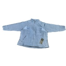 Eddie Bauer Dusty Blue MicroTherm® 2.0 Down Collared Jacket Plus Size 3X... - $120.00