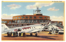 La Guardia Field Airport Postcard - £7.77 GBP