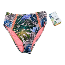 Hobie Swimwear Bikini Bottom Size Small Multi-Color Floral Design Swim W... - £11.07 GBP