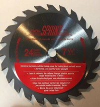 IRWIN Circular Saw Blade, 7-1/4&quot;, 24T, 15130, Sprint 5/8” Hole Hardened - £2.36 GBP