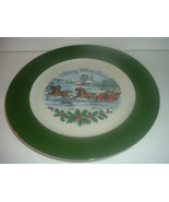 Vintage Mayer China Christmas Plate - $9.99