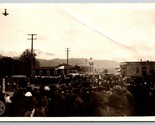 Lincoln Street Vue Parade Port Angeles Wa Washington 1919 Crisler Postal... - $46.04
