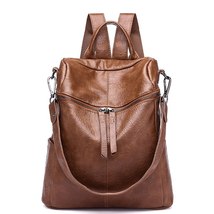 Female Backpack New Korean Version Backpack Women the Wild Fashion Travel Backac - £19.85 GBP