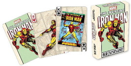 Invincible Iron Man Comic Art Illustrated Poker Playing Cards Deck, NEW SEALED - £4.93 GBP