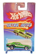 Hot Wheels Ultra Hots Mattel 1971 Plymouth GTX Premium 5/8 New in Package - $5.00