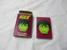 Vintage Sealed 1979 The Incredible HULK Playing Cards NIP Avengers Marvel Toy - £11.67 GBP