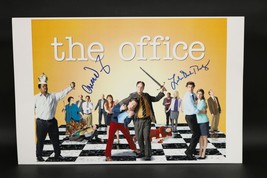 Oscar Nunez &amp; Leslie David Baker Signed Autographed &quot;The Office&quot; Glossy 11x17 Mo - £26.98 GBP