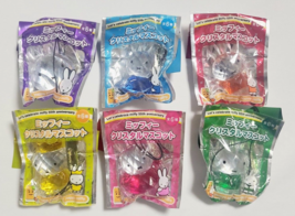 miffy Crystal Mascot Strap All 6 Type Suntory Natchan Novelty - $63.58