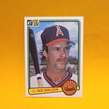 1983 Donruss - #318 Rick Burleson California Angels Baseball Card - £0.99 GBP