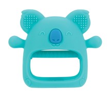 Nuby Silicone Wrist Teething Mitten Baby Teether Ring 3+ Months Koala ~NEW~ - £9.19 GBP