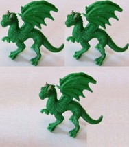 Doll House Shoppe 3 Toy Green Dragon SL348822 Micro-mini Miniature - £3.54 GBP