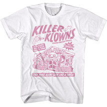 Killer Klowns Carnival Crazy House Men&#39;s T Shirt Outer Space Clown Horror Movie  - £20.05 GBP+